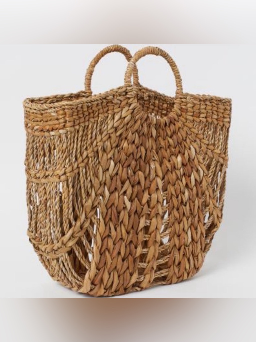 H&M Seagrass Large Beach Bag New